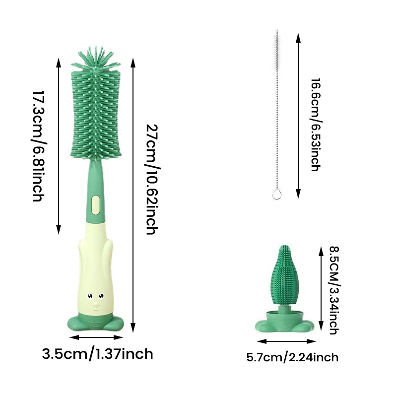 Silikon Babyflaschen Bürsten Set
