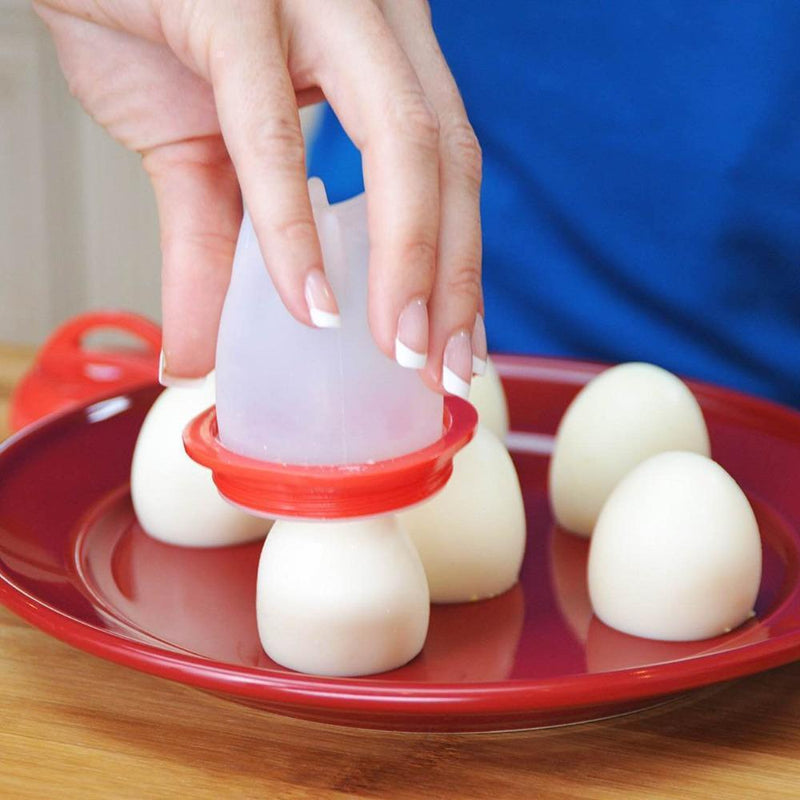 Eierkocher Eggies-Set-Formen mit Eierseparator (BPA Frei)